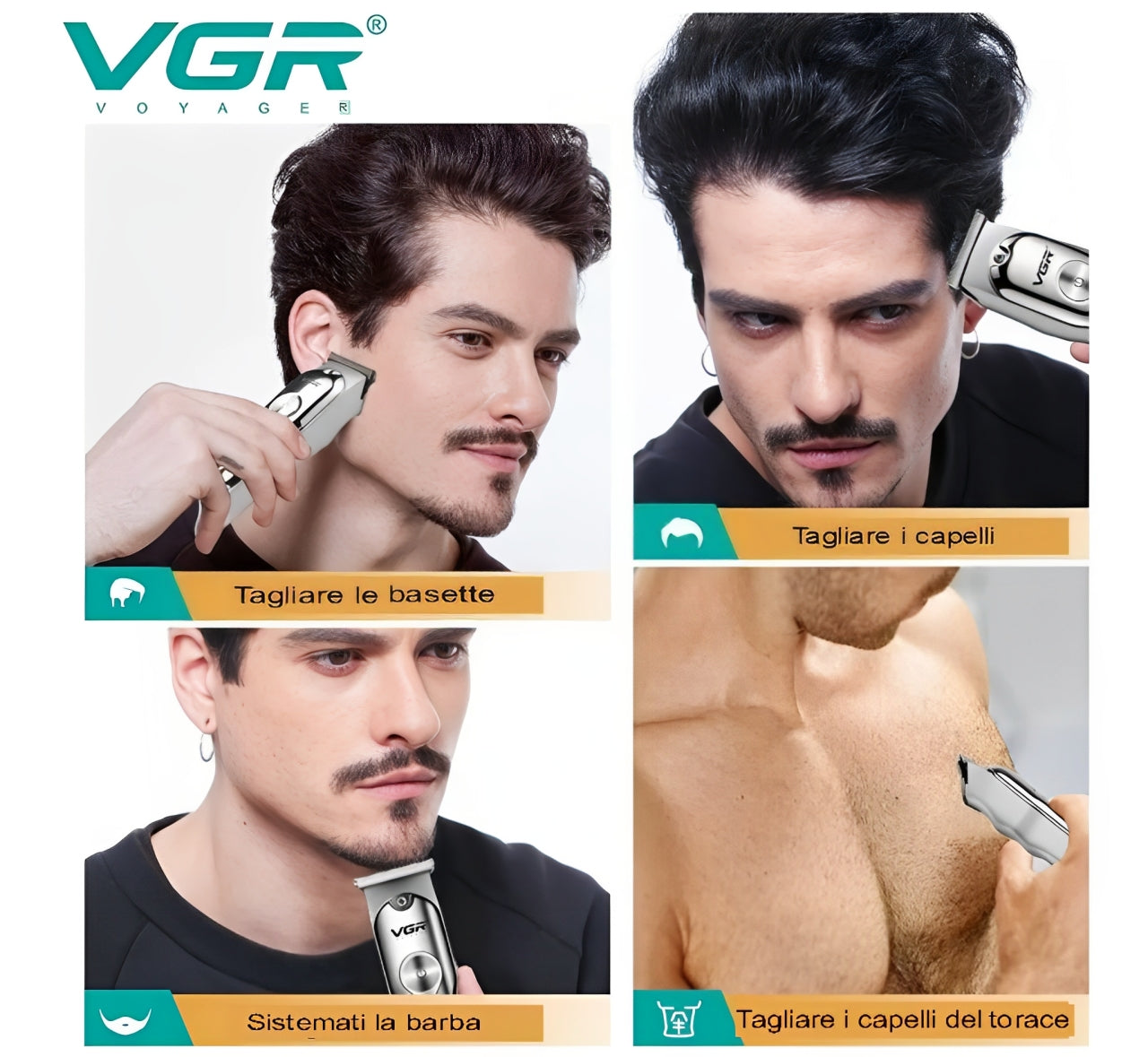 🔥 MACCHINETTA TAGLIACAPELLI VGR V-071 - OFFERTA SPECIALE! 🔥